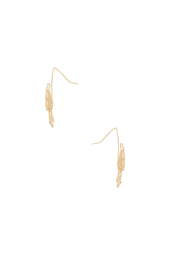 view 2 of 2 СЕРЬГИ BUTTERFLY in Gold