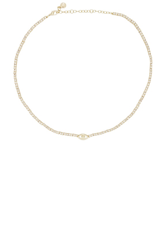 view 1 of 2 Evil Eye Necklace in Gold