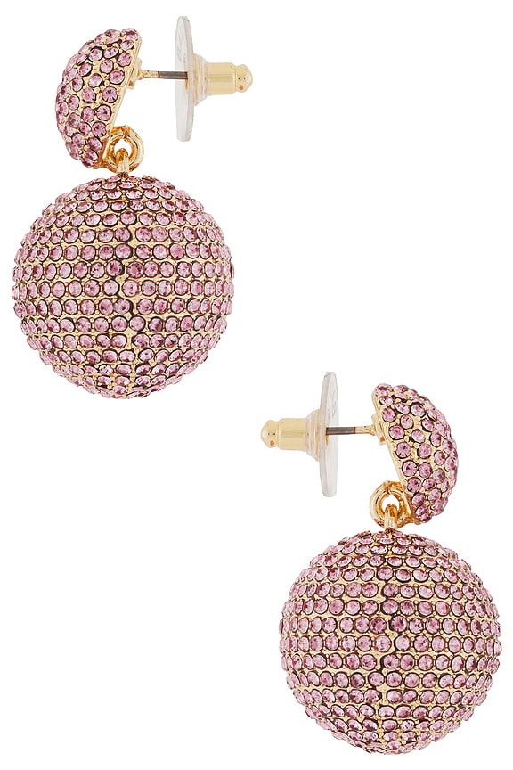 view 2 of 2 AZHARIA 드롭 귀걸이 in Blush