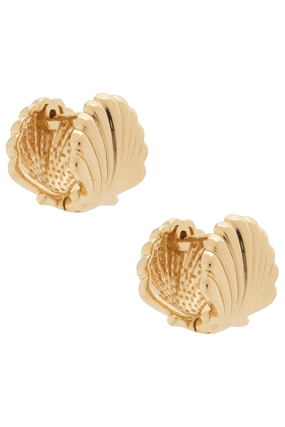 view 2 of 3 Sandy Earrings in Gold