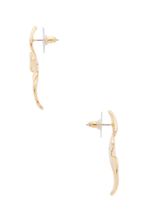 view 2 of 2 CLOUS D'OREILLES NALANI in Gold