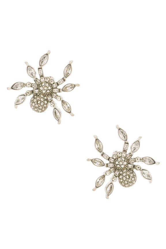 view 1 of 2 Crystal Creepers Earrings in Clear