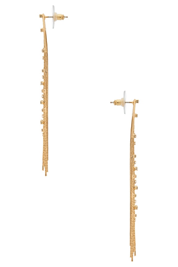 view 2 of 2 PENDIENTES VISTOSOS ELEKTRA in Gold