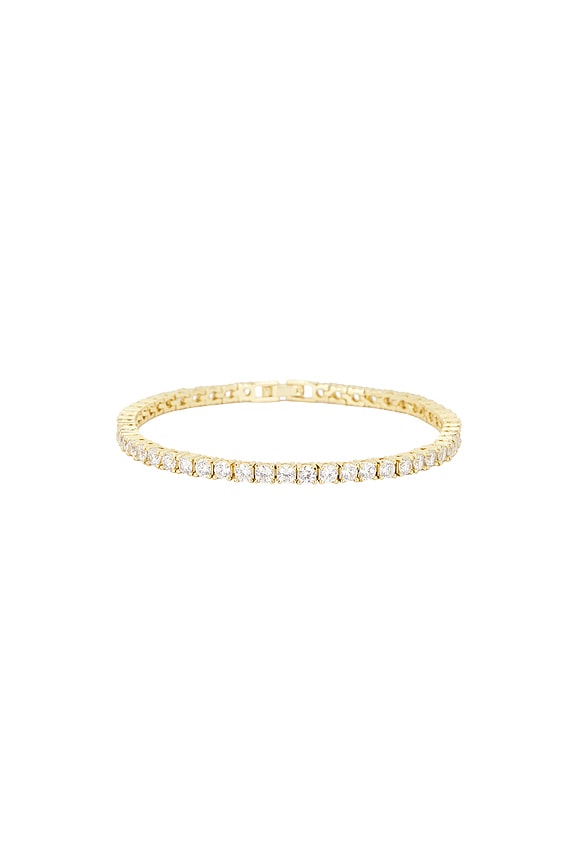 view 2 of 3 Bennett Tennis Bracelet in Gold