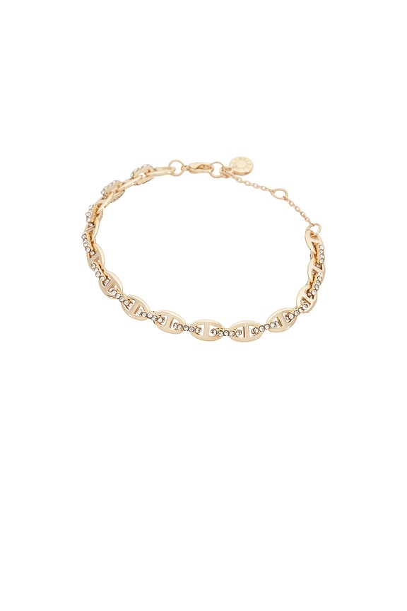 view 1 of 3 Thalia Pave Bracelet in Gold