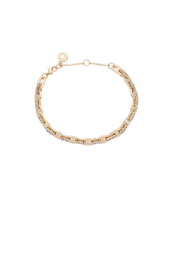 view 2 of 3 Thalia Pave Bracelet in Gold