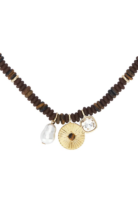 view 2 of 3 COLLIER in Brown