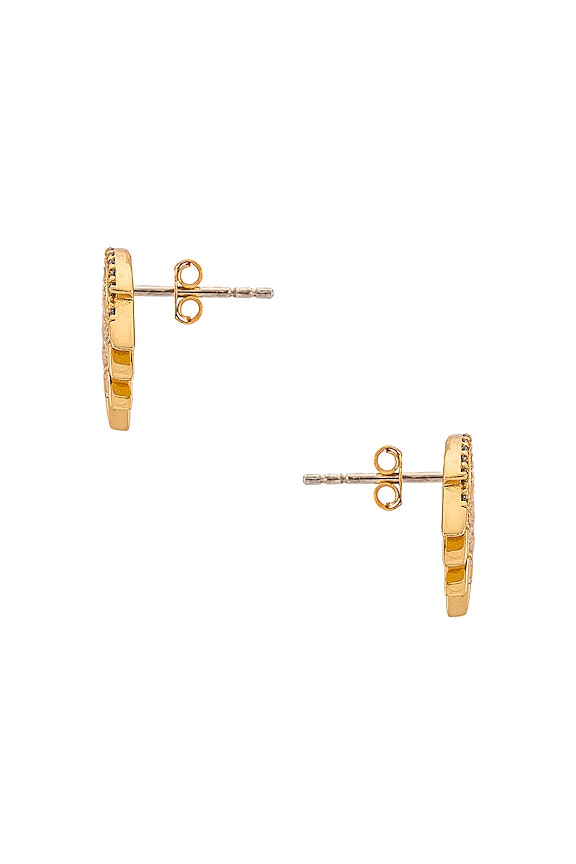 view 2 of 2 Tali 18k Gold Vermeil Stud Earrings in Gold