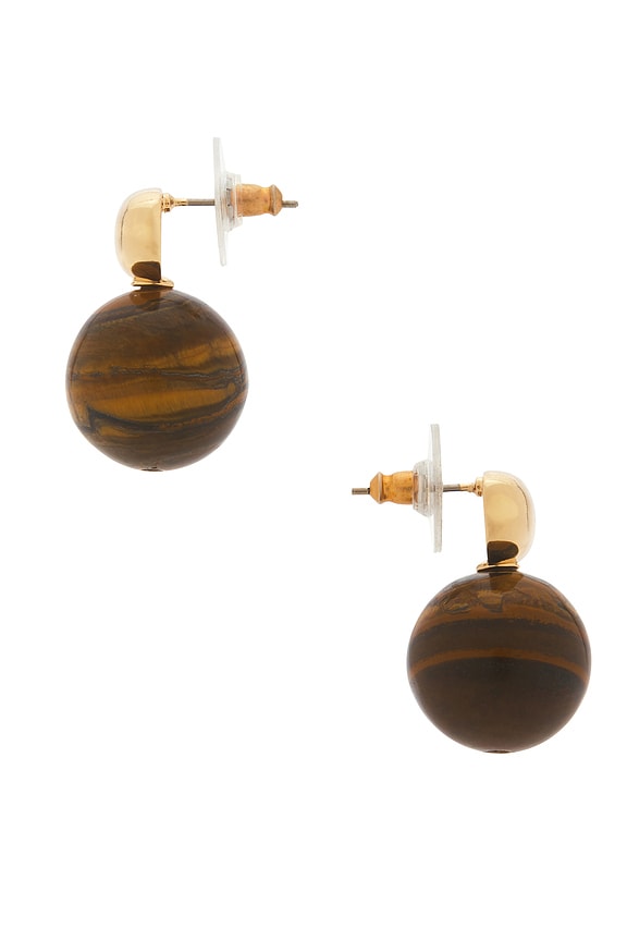 view 2 of 2 Nat Stud Earrings in Gold