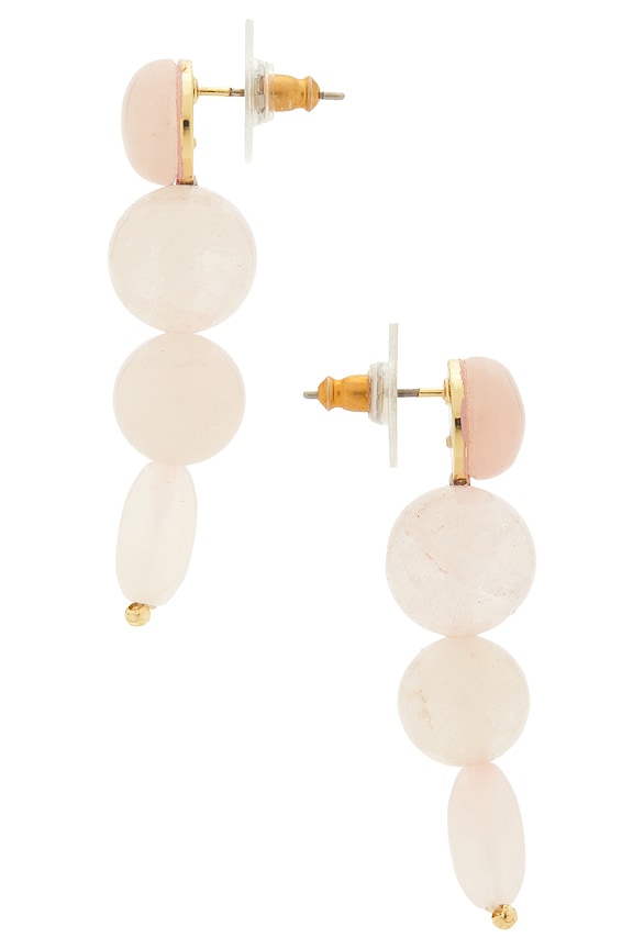 view 2 of 2 Fatima Drop Earrings in Pink