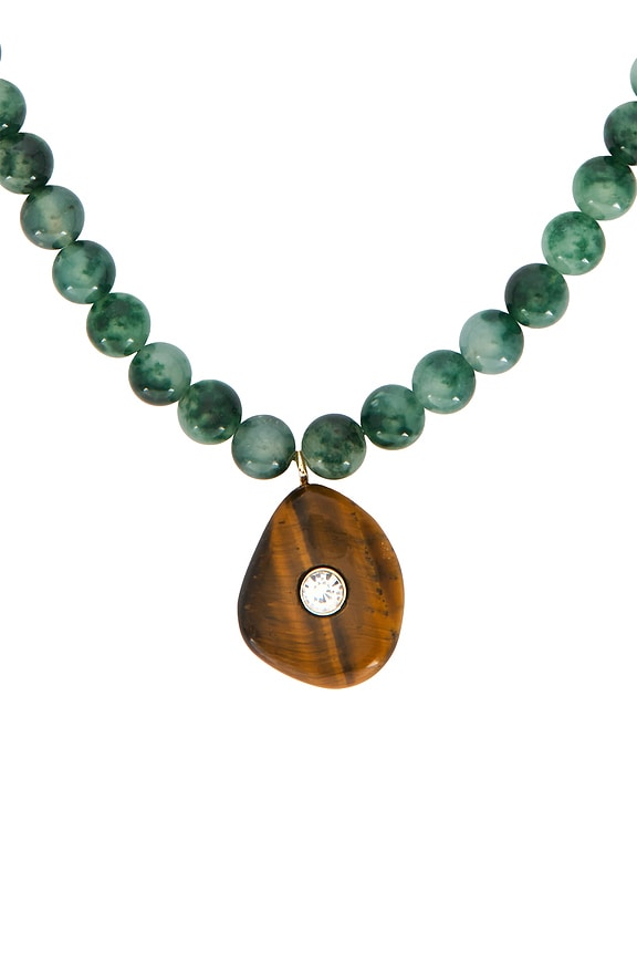 view 2 of 2 SAUTOIR PENDENTIF JAMIE in Green
