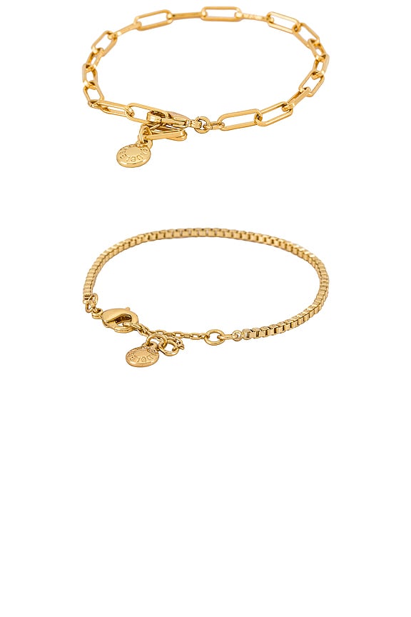 view 2 of 4 Ainsley Bracelet Set in Gold