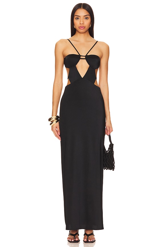 view 2 of 4 Amaral Dress in Obsidian