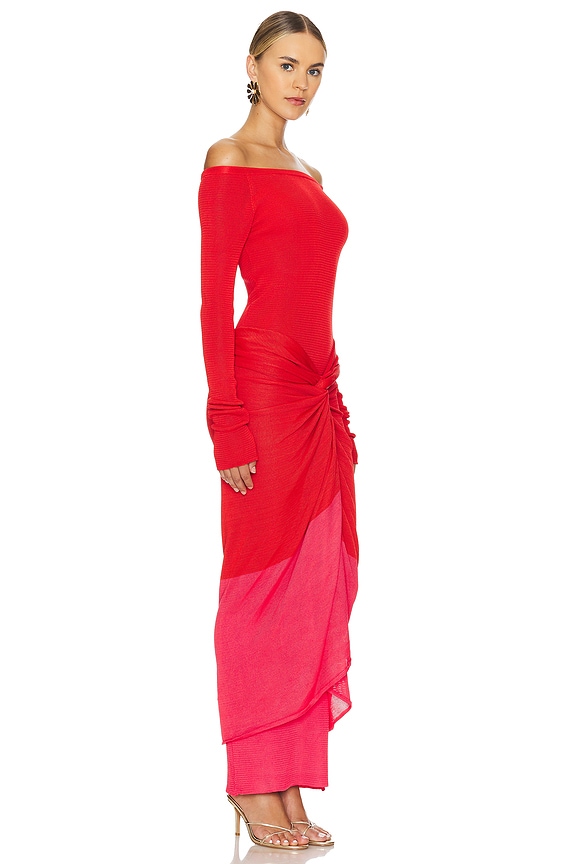view 2 of 3 Amar Dress in Achiote