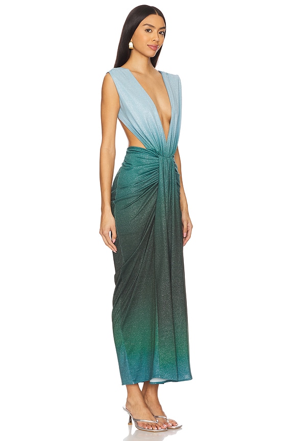 view 2 of 3 Nia Dress in Ocean Tides