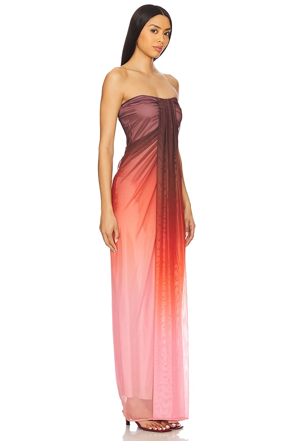 view 2 of 3 ROBE LENA in Cranberry