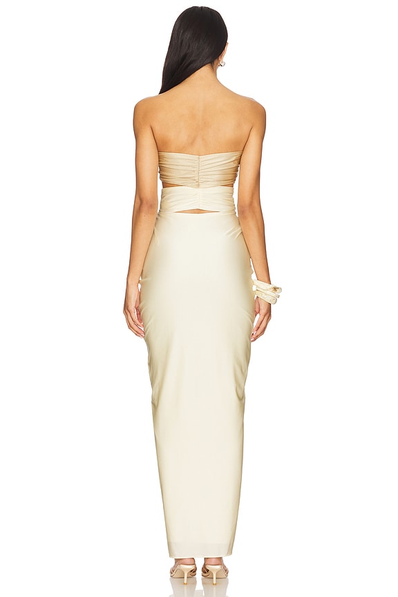 beige marble dress Baobab Giselle in Ivory Mermaid dress