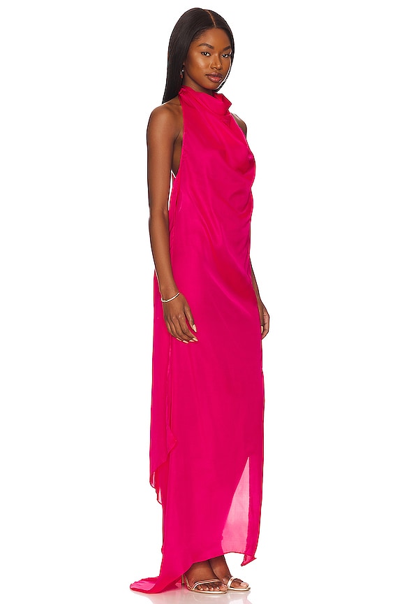 view 2 of 3 x REVOLVE Providencia Maxi Dress in Fuschia