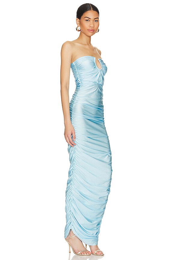 view 2 of 3 MAXIVESTIDO MAGALENHA in Hielo