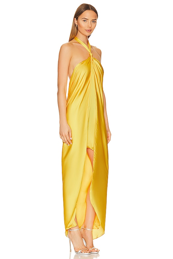 view 2 of 4 ROBE MAXI LORA in Toronja