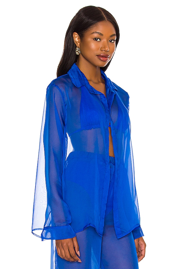 view 2 of 4 Gaia Shirt in Blue