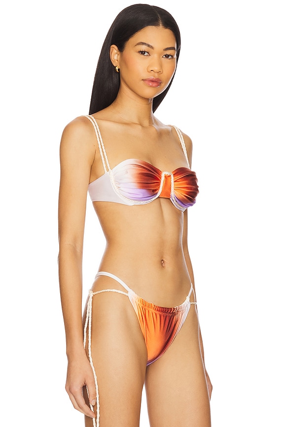 view 2 of 4 Lula Bikini Top in Mousse