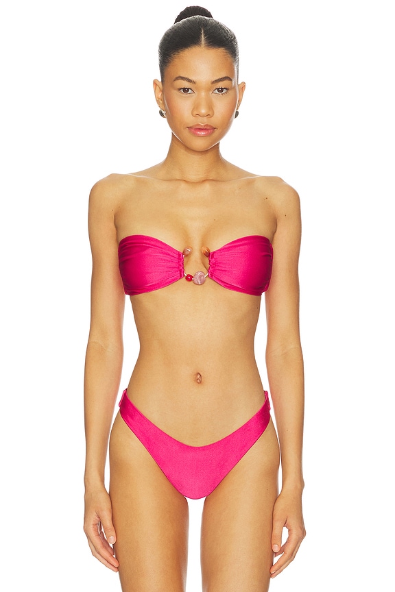 view 1 of 5 MAILLOT DE BAIN NALA BIKINI in Fucsia Inti