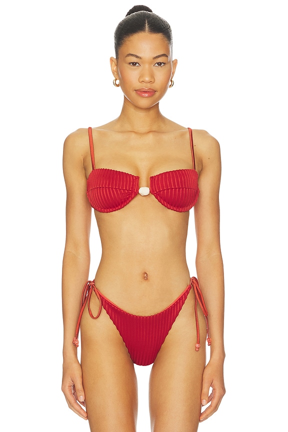 view 1 of 5 Roma Bikini Top in Ceramica