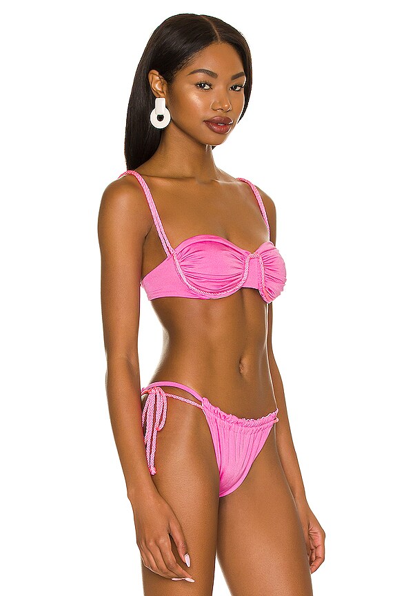 view 2 of 4 Lula Bikini Top in Bubblegum