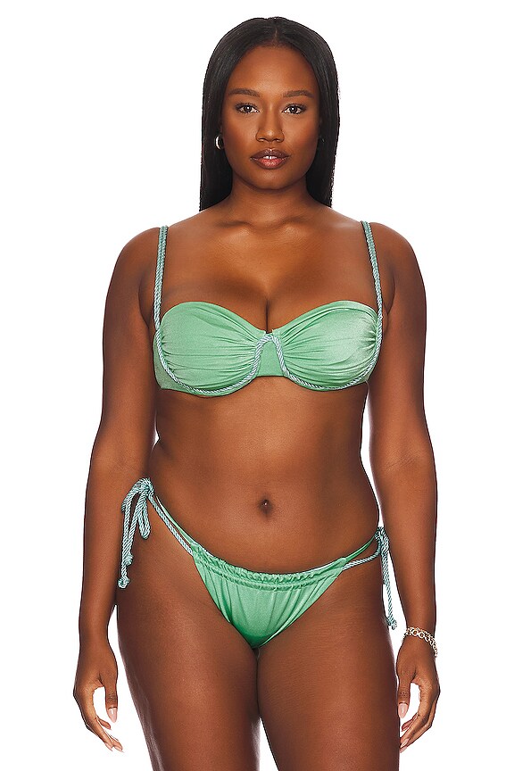 view 2 of 8 LULA ビキニトップ in Turquesa