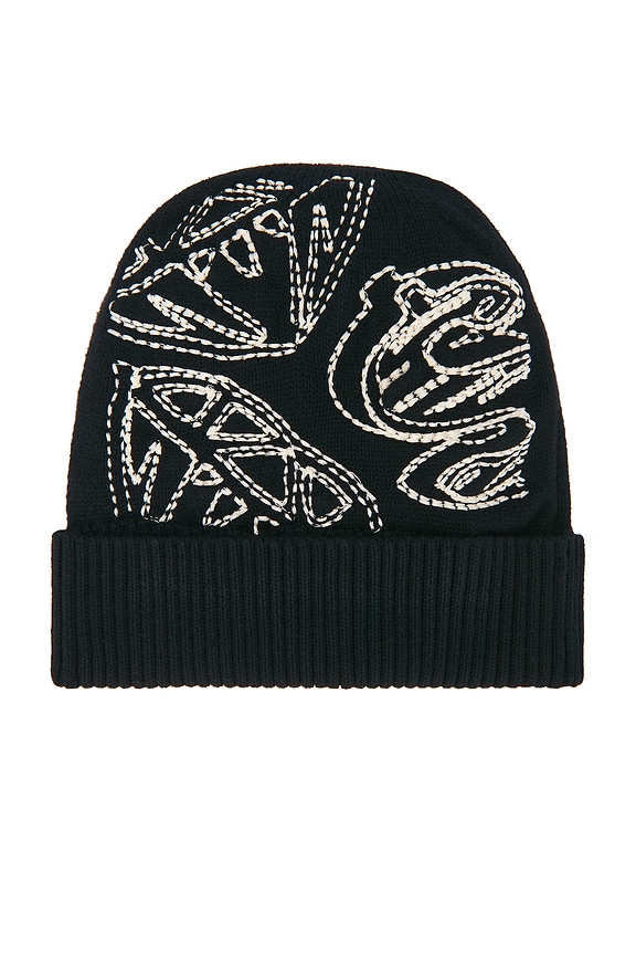 view 2 of 2 Diamond Dollar Beanie in Black