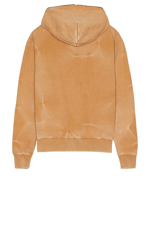 view 2 of 4 Zip Helmut Hoodie in Chipmunk