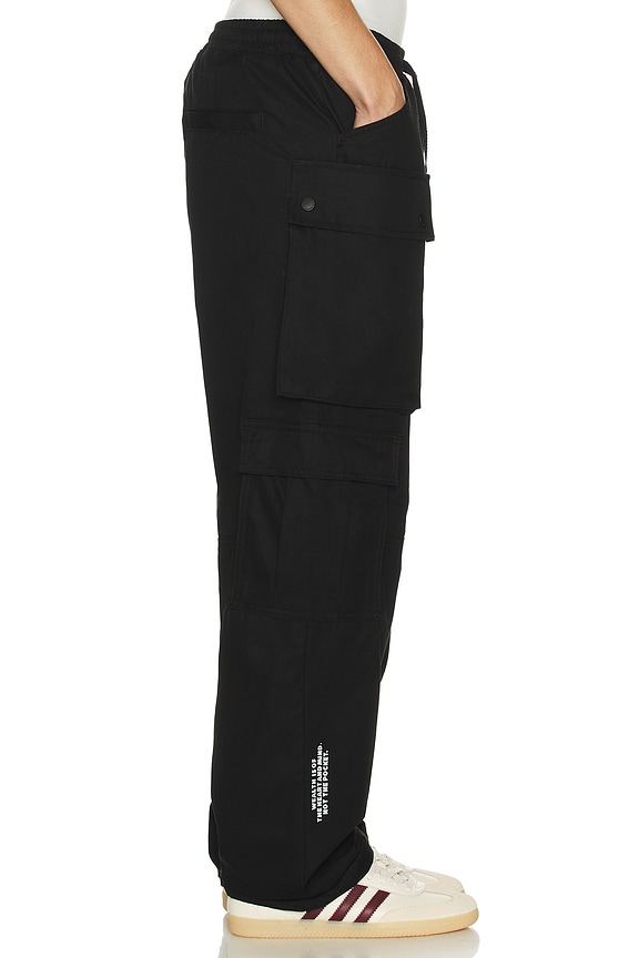 view 2 of 7 PANTALON CARGO THRUSTERS in Black