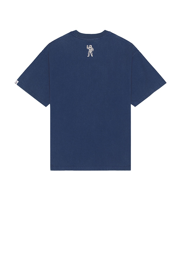 view 2 of 4 To The Moon Cropped Tee in Navy Peony