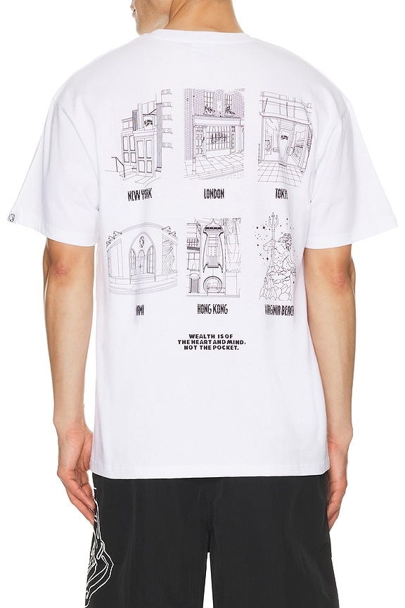 view 2 of 4 Stores Tee in Whtie