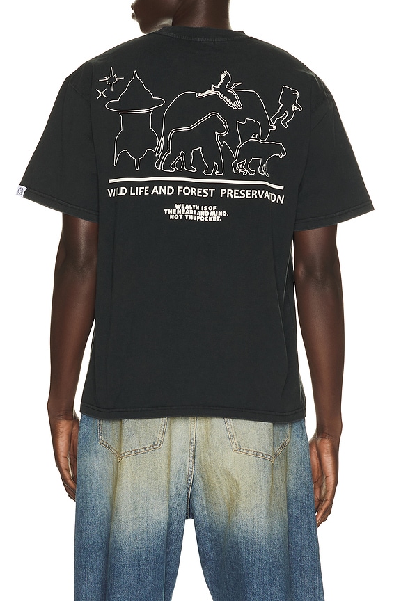 view 2 of 4 CAMISETA SPECIES in Black