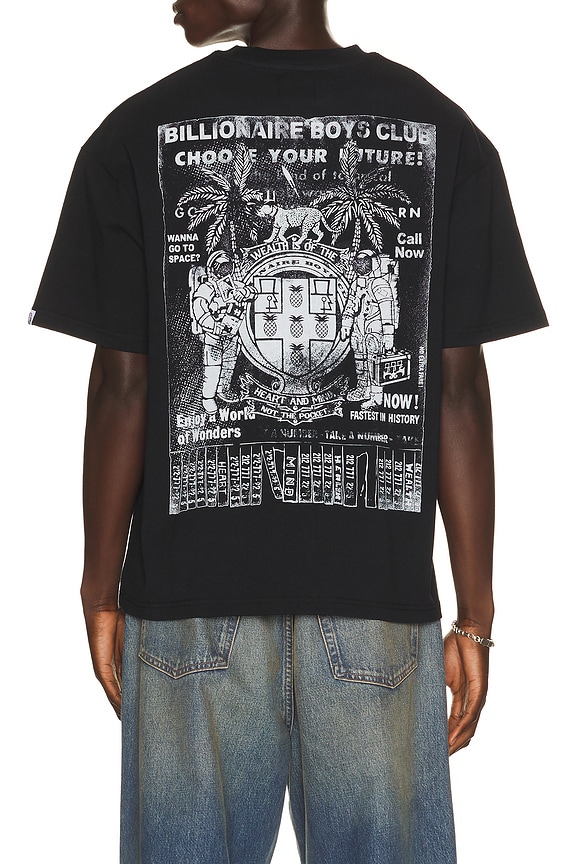 view 2 of 5 T-SHIRT CALL NOW in Black