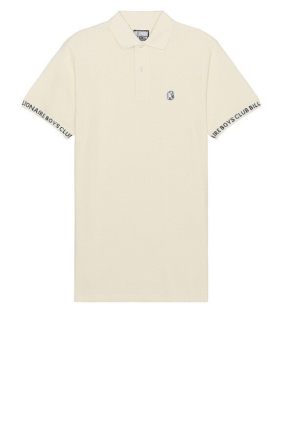 view 1 of 3 Cockpit Short Sleeve Polo in Cloud Creme