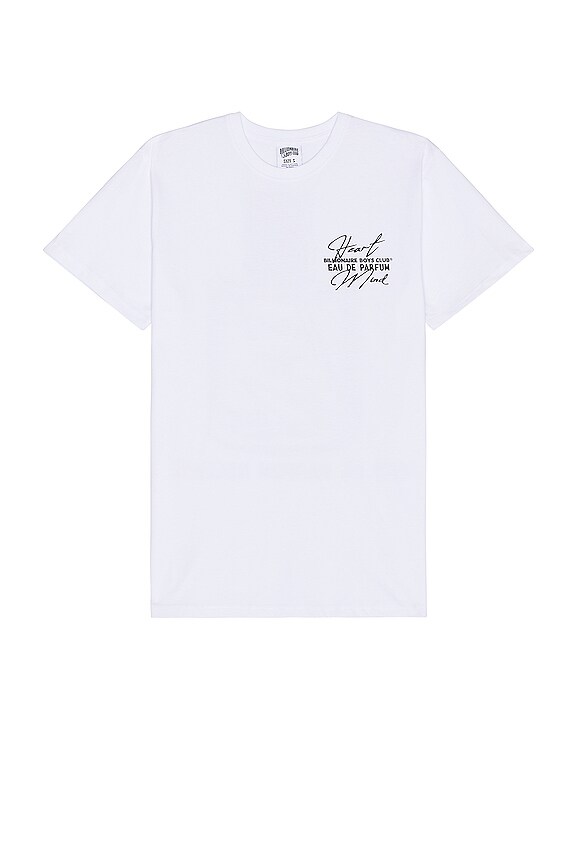 view 2 of 3 Parfum Short Sleeve Tee in White