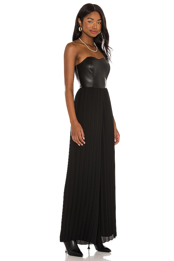 view 2 of 4 Give Me A Bustier Jumpsuit in Black