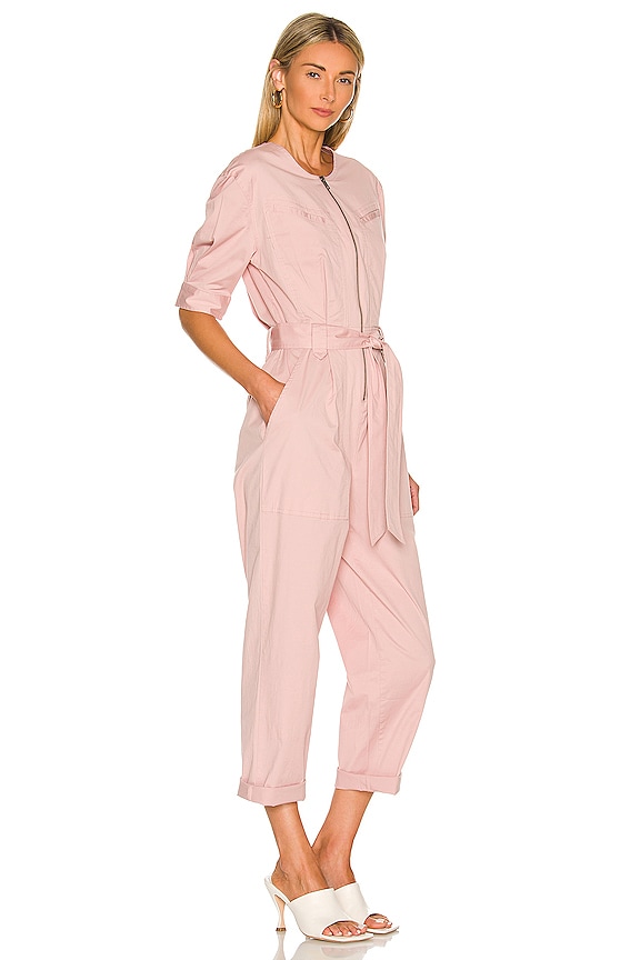 view 2 of 3 Flying Private Jumpsuit in Pale Pink