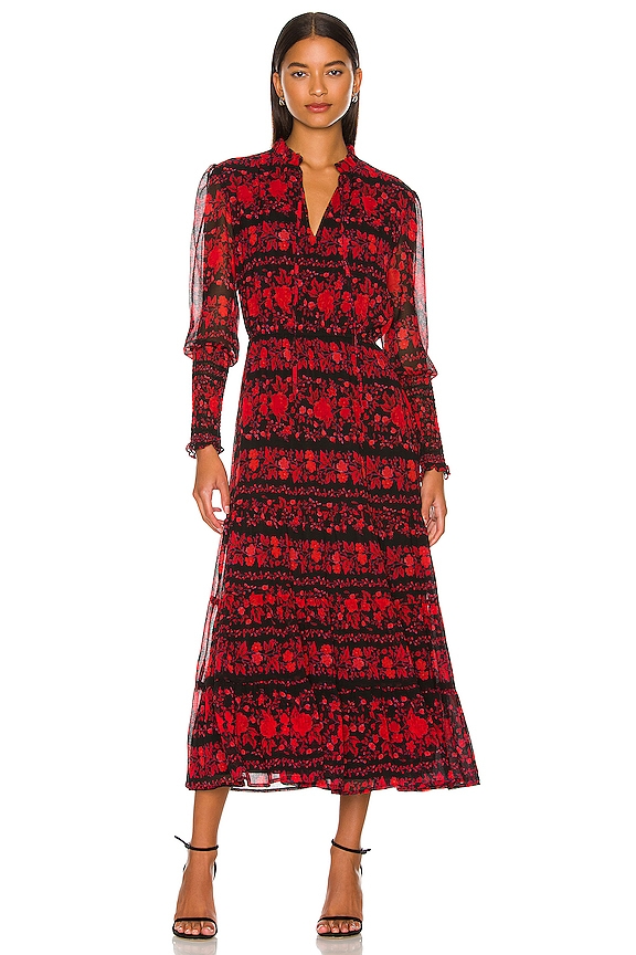 view 1 of 5 It's a Moment Dress in True Red