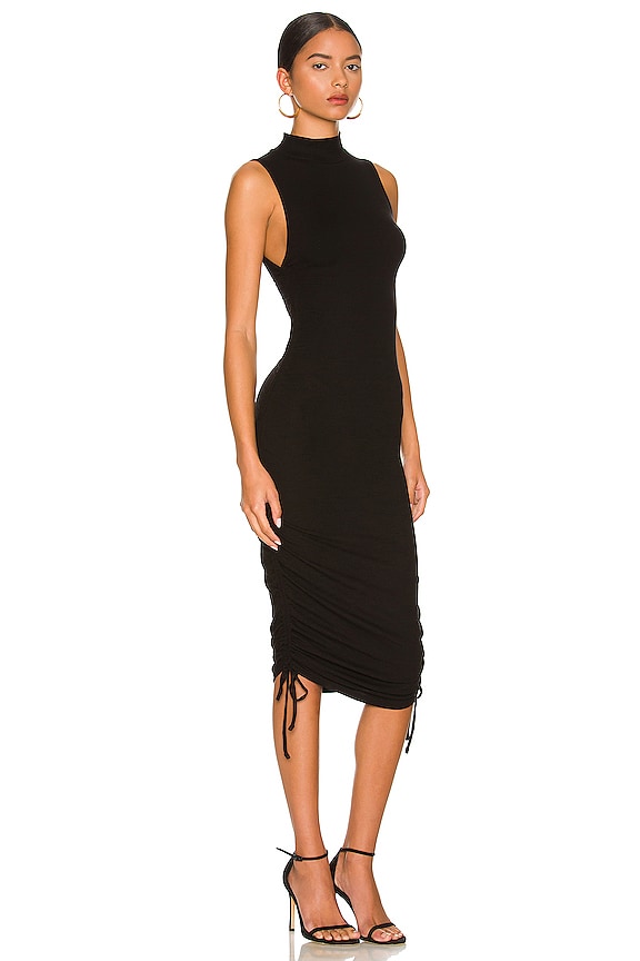 view 2 of 3 LIKE A SNACK ミディ丈ドレス in Black