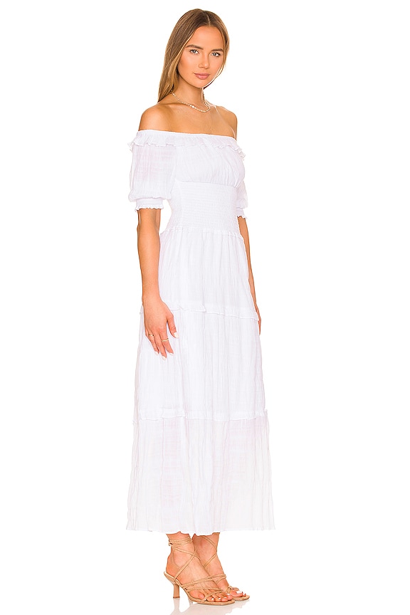 view 2 of 3 VESTIDO PEASANTRIES in White
