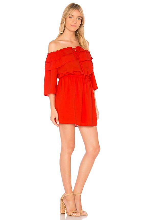 view 2 of 3 ROBE BOWSER in Poppy Red