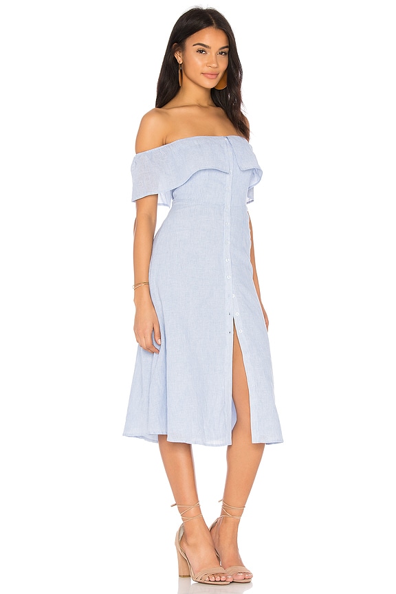 view 2 of 3 Jeanne Dress in Light Blue