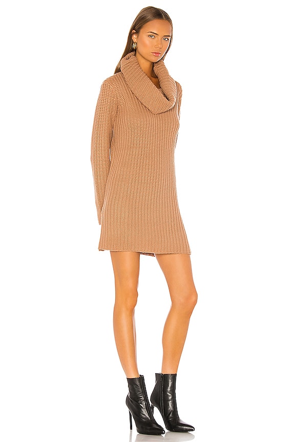 view 2 of 3 Couldn't Be Sweater Dress in Camel