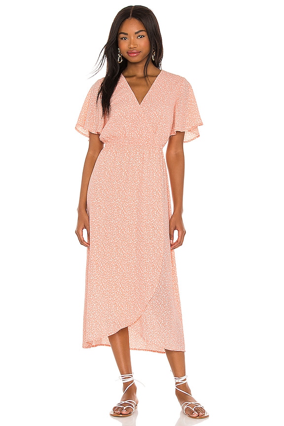 view 2 of 4 ROBE PAST LIFE in Peach Romance