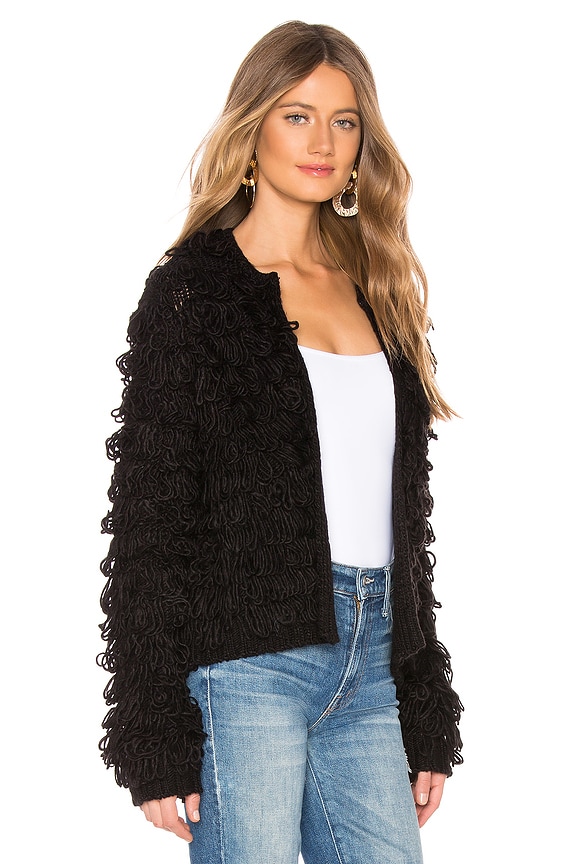 view 2 of 4 CÁRDIGAN MOVES LIKE JAGGER in Black