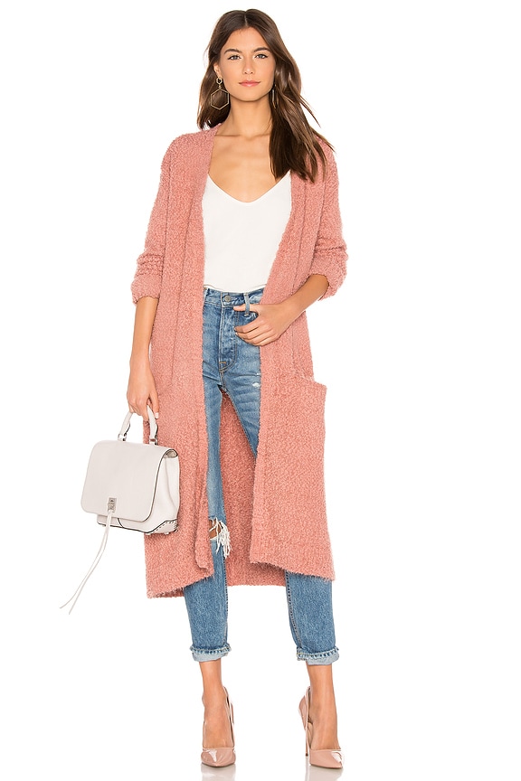 view 1 of 3 Cardi B Duster in Rose Taupe